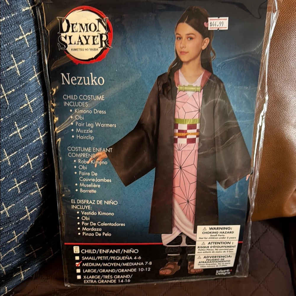 Nezuko Child Costume with Kimono Dress